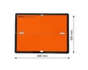 [PANEL ADR HORIZONTAL] Panel Naranja Plegable ADR  400x300 mm - Horizontal