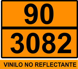 [90/3082_400x300mm] PANEL NARANJA 400X300 NO REFLECTANTE TEXTO: 33 / 3065 (copia)