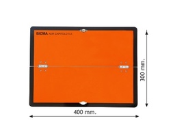 [PANEL ADR HORIZONTAL] Panel Naranja Plegable ADR  400x300 mm - Vertical (copia)