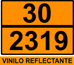 [PN005_30/2319] PANEL NARANJA 400X300 REFLECTANTE HOMOLOGADO -  TEXTO - 30/1299 (copia)